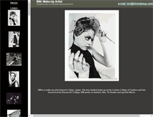 Tablet Screenshot of binmakeup.com